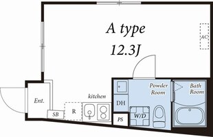 ラターシュ白金の物件間取画像